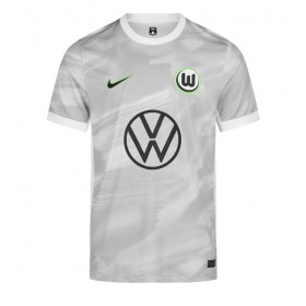 Herren Fußballbekleidung Wolfsburg Auswärtstrikot 2025-26 Kurzarm